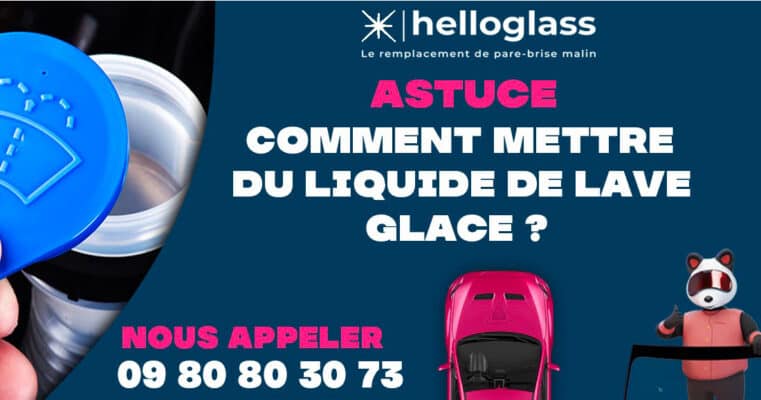 Comment mettre du liquide de lave-glace