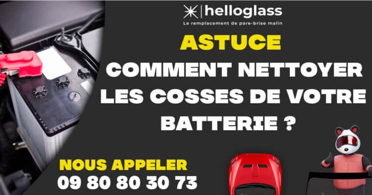 nettoyer les cosses de votre batterie